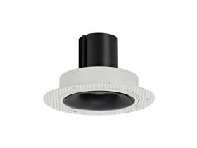 DM202073  Bolor T 9 Tridonic Powered 9W 2700K 770lm 36° CRI>90 LED Engine White/Black Trimless Fixed Recessed Spotlight; IP20